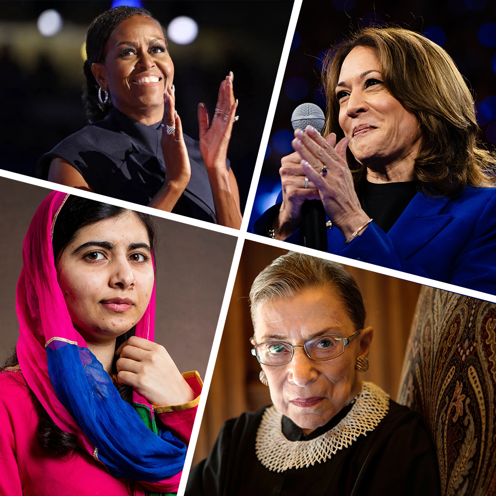 Collage of women leaders